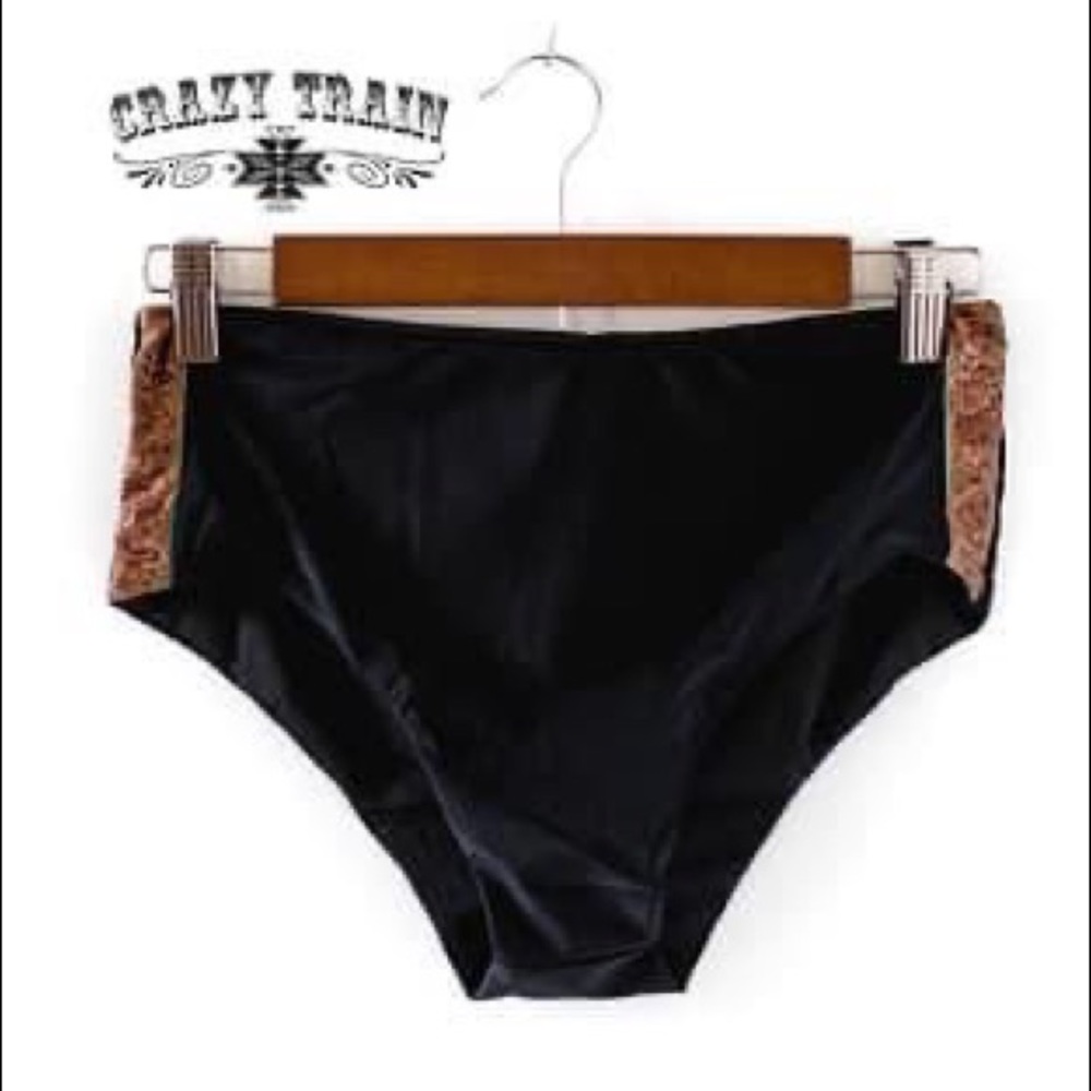 Crazy Train swim bottoms
